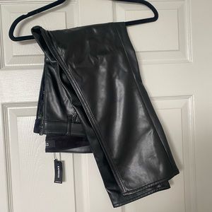 Faux Leather Pants